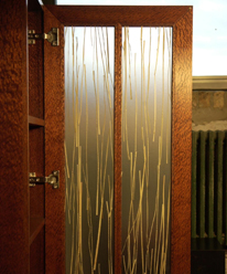 Lacewood Cabinet Door